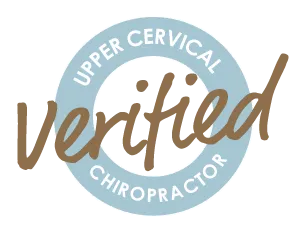 Verified Upper Cervical Chiropractor badge from Upper Cervical Care